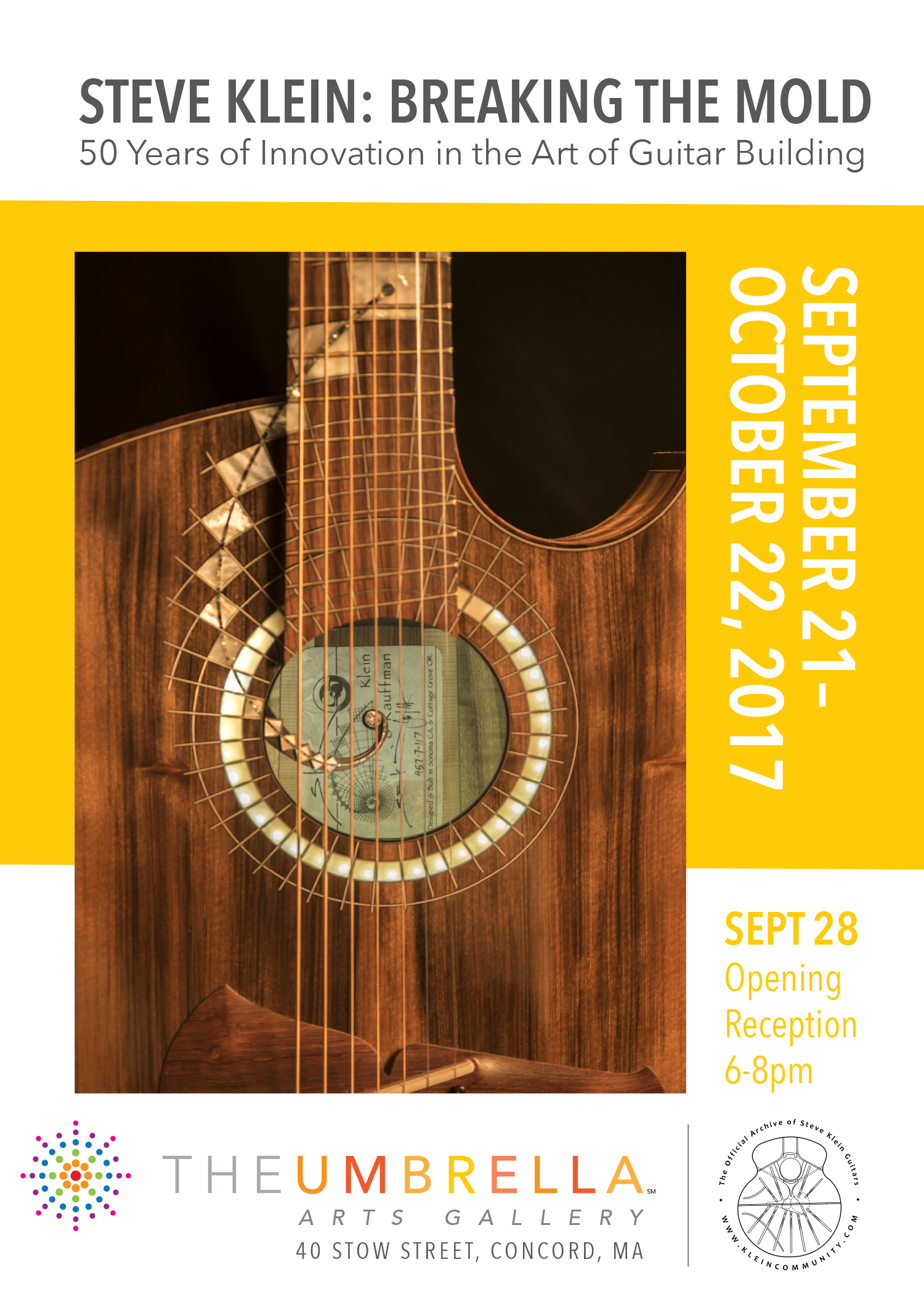 Steve Klein: Breaking the Mold | The Umbrella Arts Center